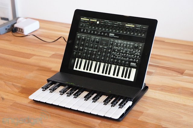 Беспроводная музыкальная клавиатура для iPad (26 фото + 2 видео)