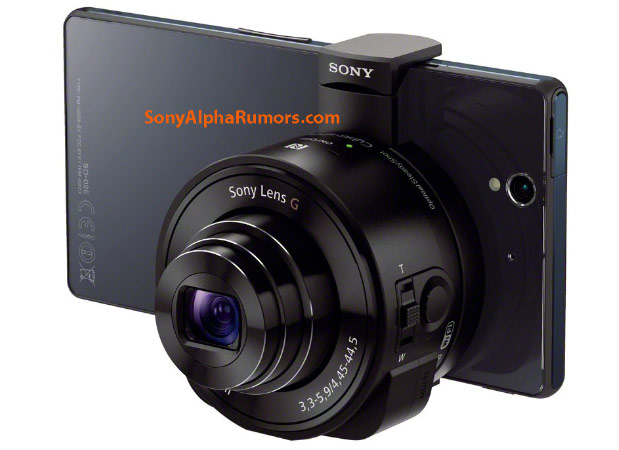 Sony выпустит съемные объективы для мобильных устройств (3 фото)