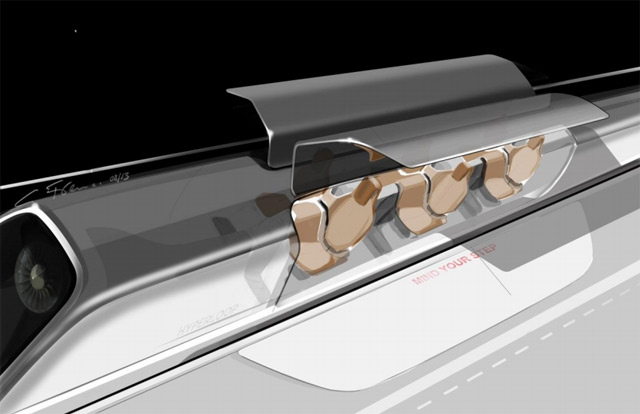 Hyperloop - транспортная система будущего (4 фото)