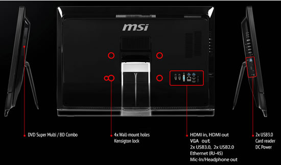 MSI AG2712A - 27-дюймовый игровой моноблок (4 фото)