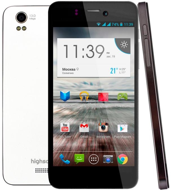 Highscreen Alpha Ice - почти iPhone, но на Android'e (3 фото)