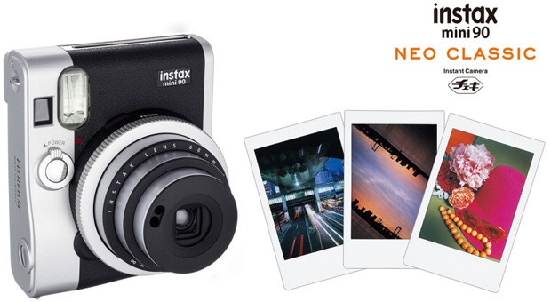 Мгновенная фотокамера Instax mini 90 от Fujifilm (6 фото + видео)