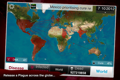 Plague Inc. 1.6 Зарази мир чумой.