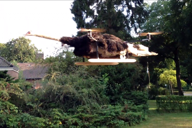 OstrichCopter - Летающий страус (2 фото, видео)
