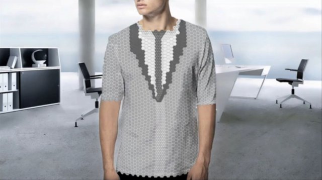 Рубашка Plexus с динамической текстурой (видео)
