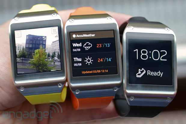 Galaxy Gear - умные часы от Samsung (5 фото + видео)