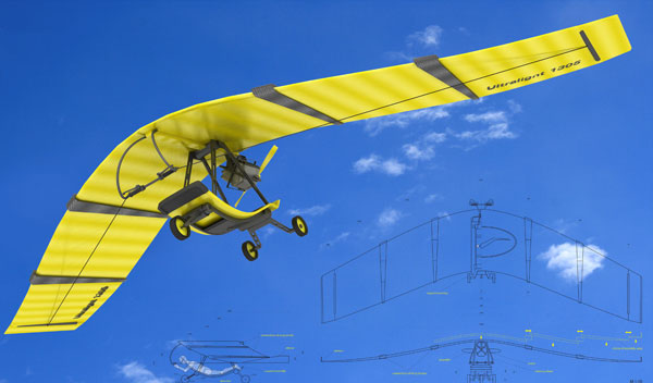 Patrol - одноместный летающий аппарат с гибридным двигателем (7 фото)