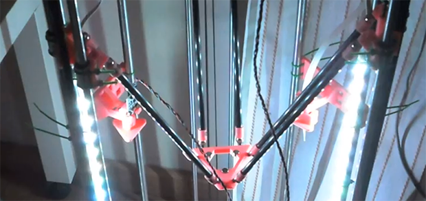 3D-принтер со сменными инструментами (2 видео)