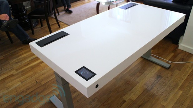 Kinetic Standing Desk - умный стол (2 фото + 2 видео)