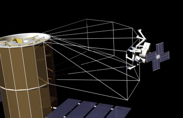 Роботы-пауки займутся строительством космических аппаратов на орбите (9 фото)