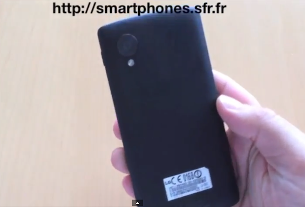 Прототип Google Nexus 5 (видео)