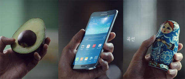 "Гениальная" реклама Samsung Galaxy Round (видео)