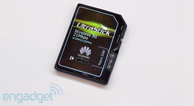 Huawei UltraStick - 3G модем встроенный в SD карту