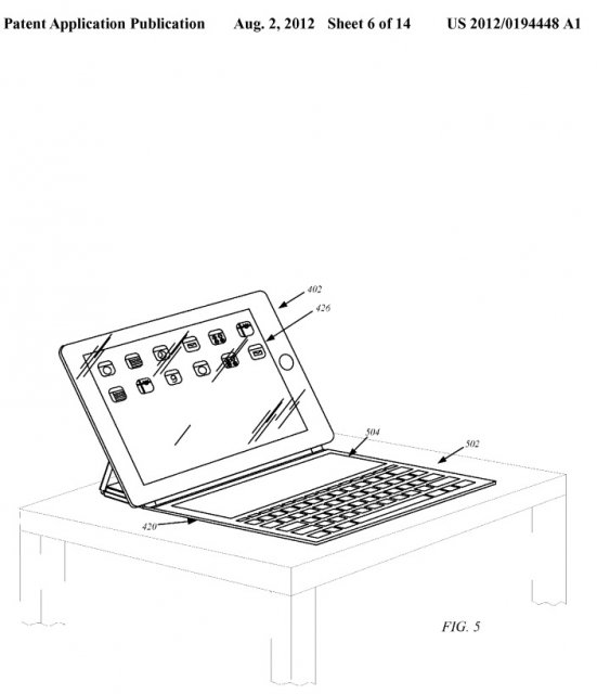 Новый iPad может получить клавиатуру, аналогичную Microsoft Surface (2 фото)