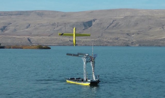 Воздушно-морская роботизированная система разведки (видео)