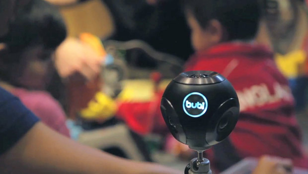A video camera with a spherical review (4 photos + 3 videos)