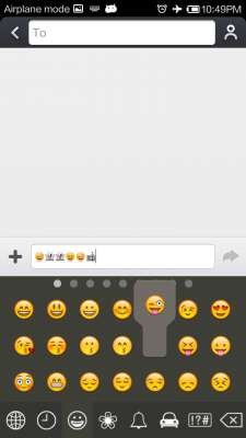iGood Emoji 1.0.0 Символьная клавиатура Emoji