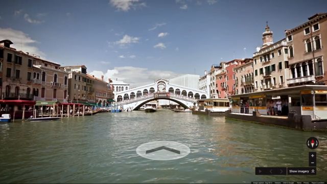 Google Street View добрался до каналов Венеции (видео)