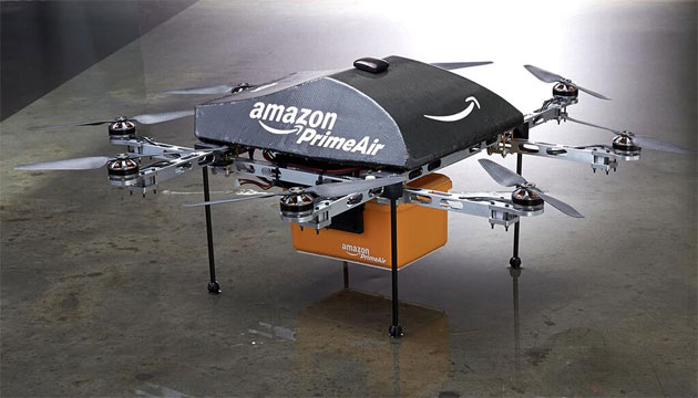 Доставка заказов с Amazon будет осуществляться дронами (видео)