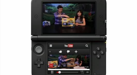 Youtube добрался до Nintendo 3DS (видео)