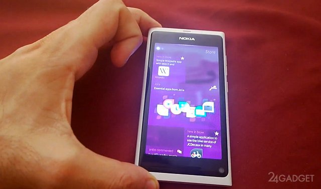 Sailfish OS установили на смартфон Nokia N9 (видео)