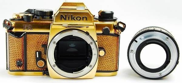 Золотой Nikon FA (8 фото)