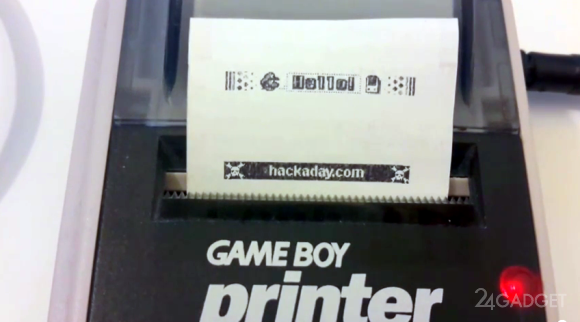 Термальный принтер от Nintendo получил новую жизнь (видео)