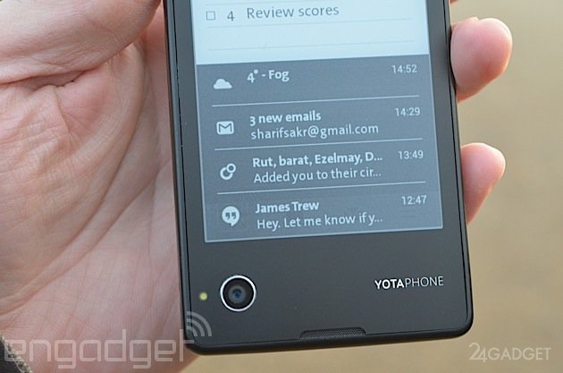 Обзор смартфона YotaPhone (27 фото + 2 видео)
