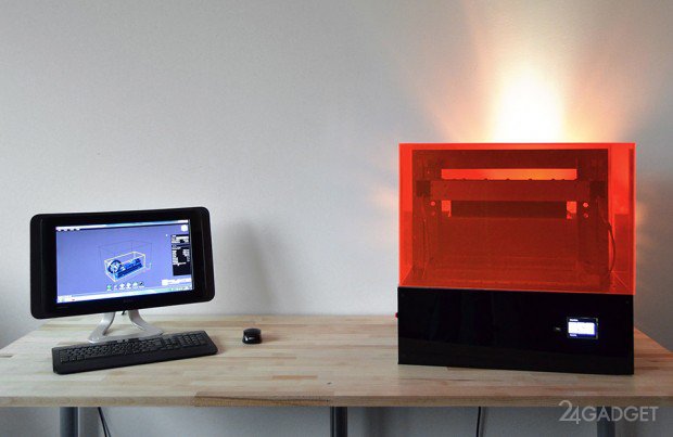 Быстрый 3D-принтер с большой областью печати (видео)