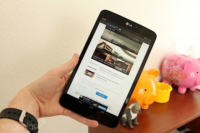 Планшетофон LG G Pad 8.3 с чистым Android 4.4 KitKat (12 фото)