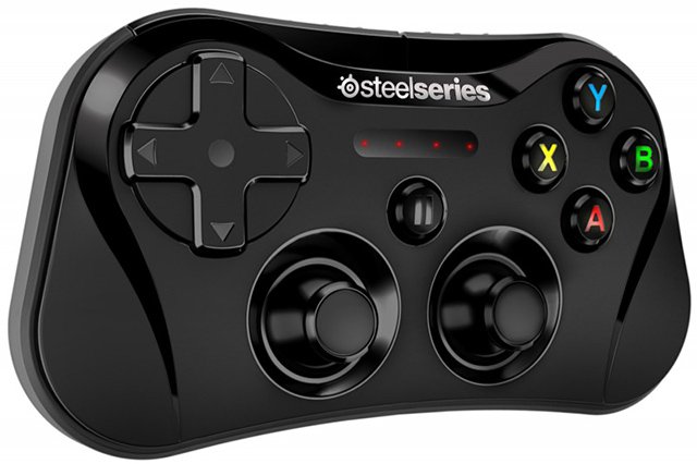 SteelSeries Stratus - компактный Bluetooth джойстик (2 фото + 2 видео)