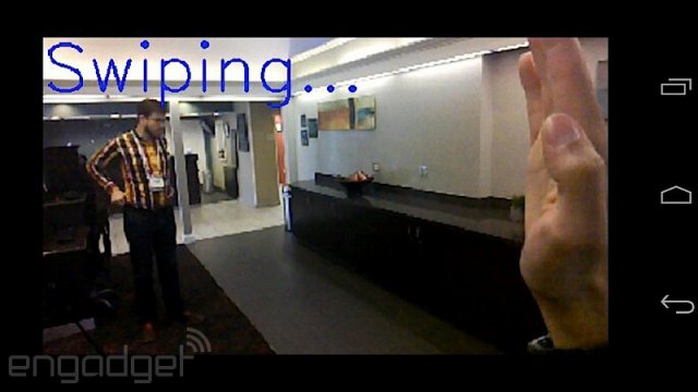 Жестовое управление для Google Glass (4 фото + видео)