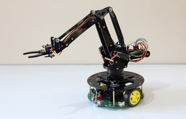 Настольный робот-рука (5 фото + 4 видео)