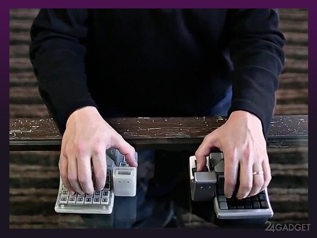 Дизайнеры объединили клавиатуру, мышь и джойстик (видео)