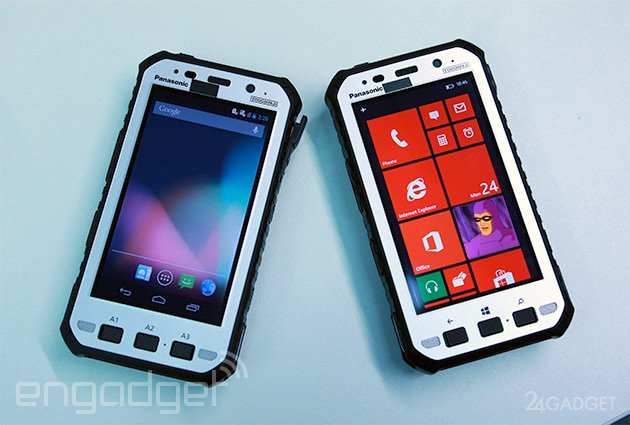 "Бронированные" смартфоны Panasonic Toughpad (12 фото)