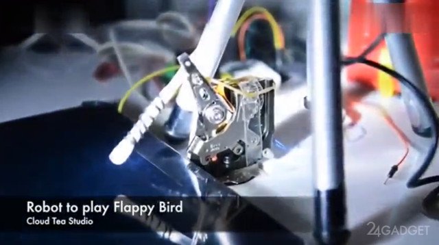 Робот для игры в Flappy Bird (2 фото + видео)