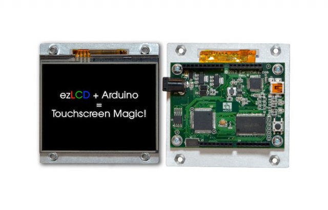 Сенсорный дисплей для платформ Arduino (2 видео)