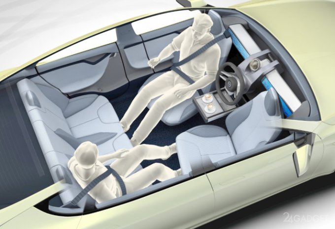 Концепт комфортного беспилотного автомобиля (10 фото)