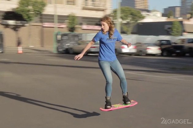 Летающий скейтборд уже существует? (2 видео)