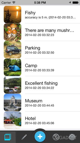 Cool places Pro 1.0 Приложение для путешественников, туристов, рыболов