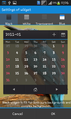 ZDcal Calendar Agenda Period 2.2.130 Функциональный календарь с приятным дизайном.