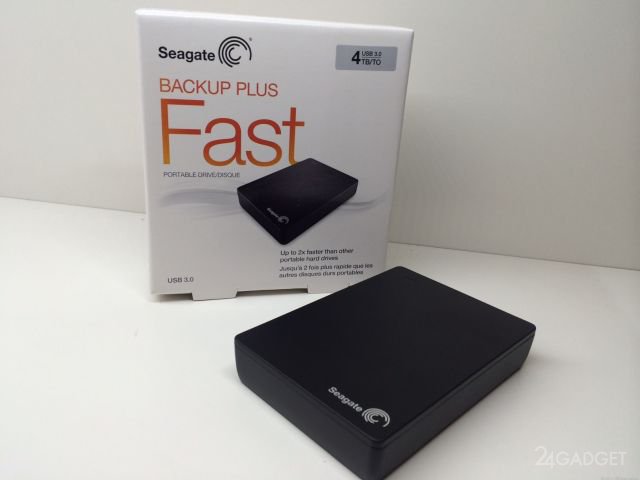 Обзор Seagate Backup Plus FAST - первого миниатюрного внешнего накопителя на 4 ТБ