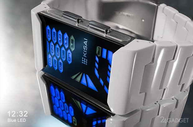 Футуристические часы TokyoFlash с новым стильным дизайном (2 фото + видео)