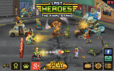 Last Heroes The Final Stand 1.0.5 Весёлая зомби-крошилка с мультяшной графикой