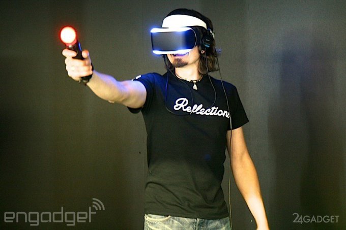Демонстрация шлема виртуальной реальности Project Morpheus (12 фото + видео)