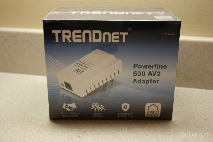 Обзор Trendnet Powerline 500 AV2 - гаджета для превращения электрической проводки в высокоскоростную сеть