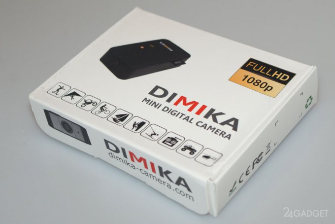 Обзор миниатюрной экшн-камеры Dimika с поддержкой Full-HD