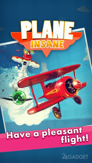 Plane Insane Multiplayer 1.0.1 Клон Flappy Bird с мультиплеером