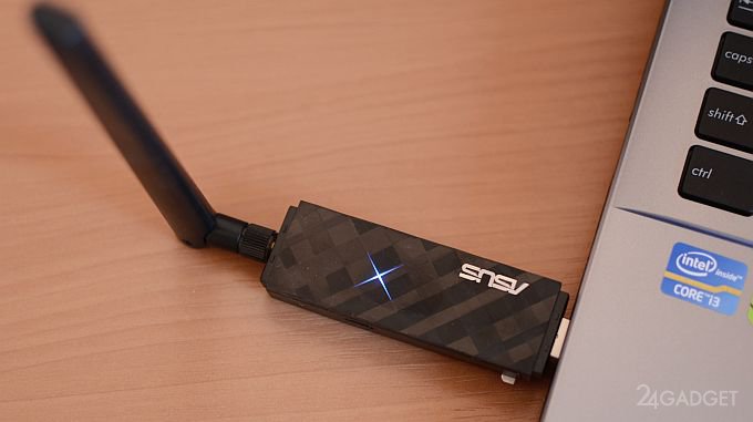 Обзор скоростного двухдиапазонного WiFi-адаптера Asus USB-AC56 