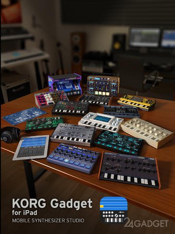 KORG Gadget 1.0.2 Различные синтезаторы и драм-машины